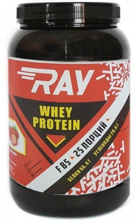 Whey Protein RAY (гейнер + восстановление) 1000 гр. банка